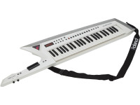 <b>Roland AX-EDGE WHITE PRO KEYTAR</b> Sintetizador + 49 teclas + 500 sons + 2 visores <b>Roland AX-EDGE WHITE PRO KEYTAR</b> Sintetizador + 49 teclas + 500 sons + 2 visores